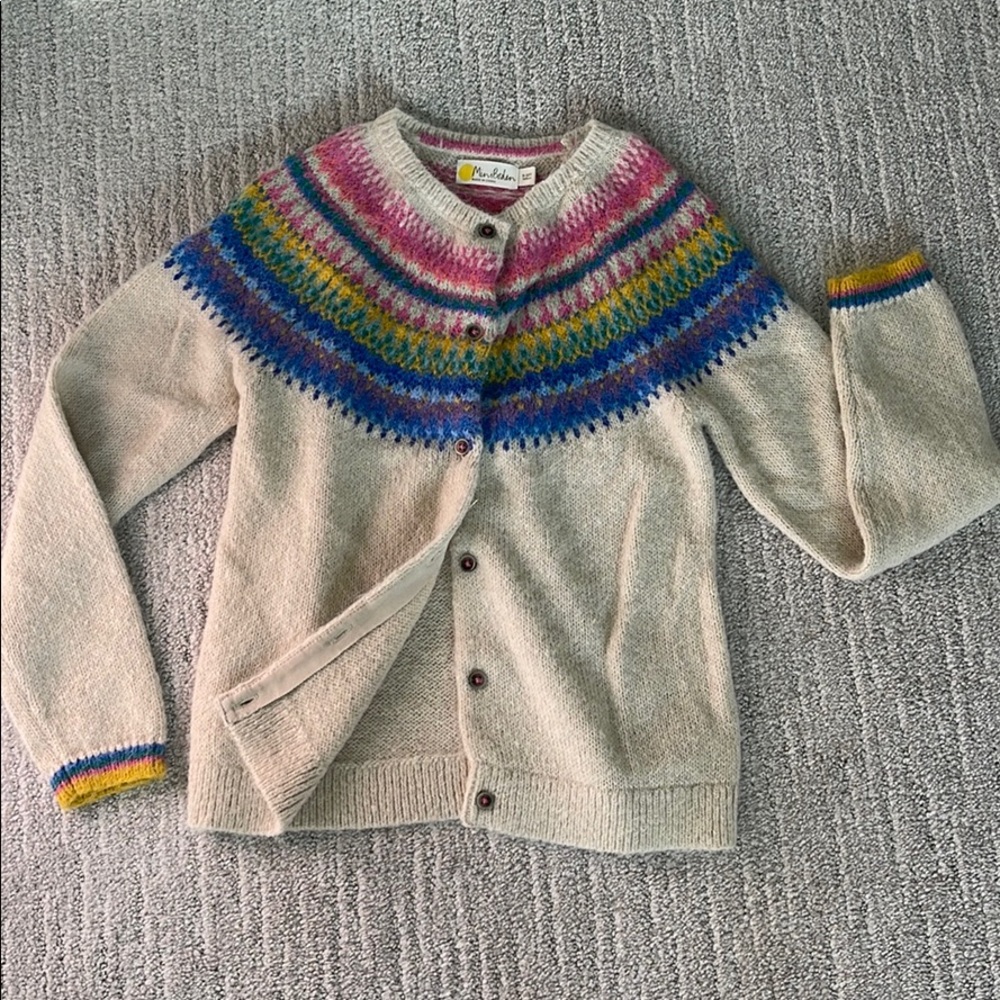 Thick cardigan